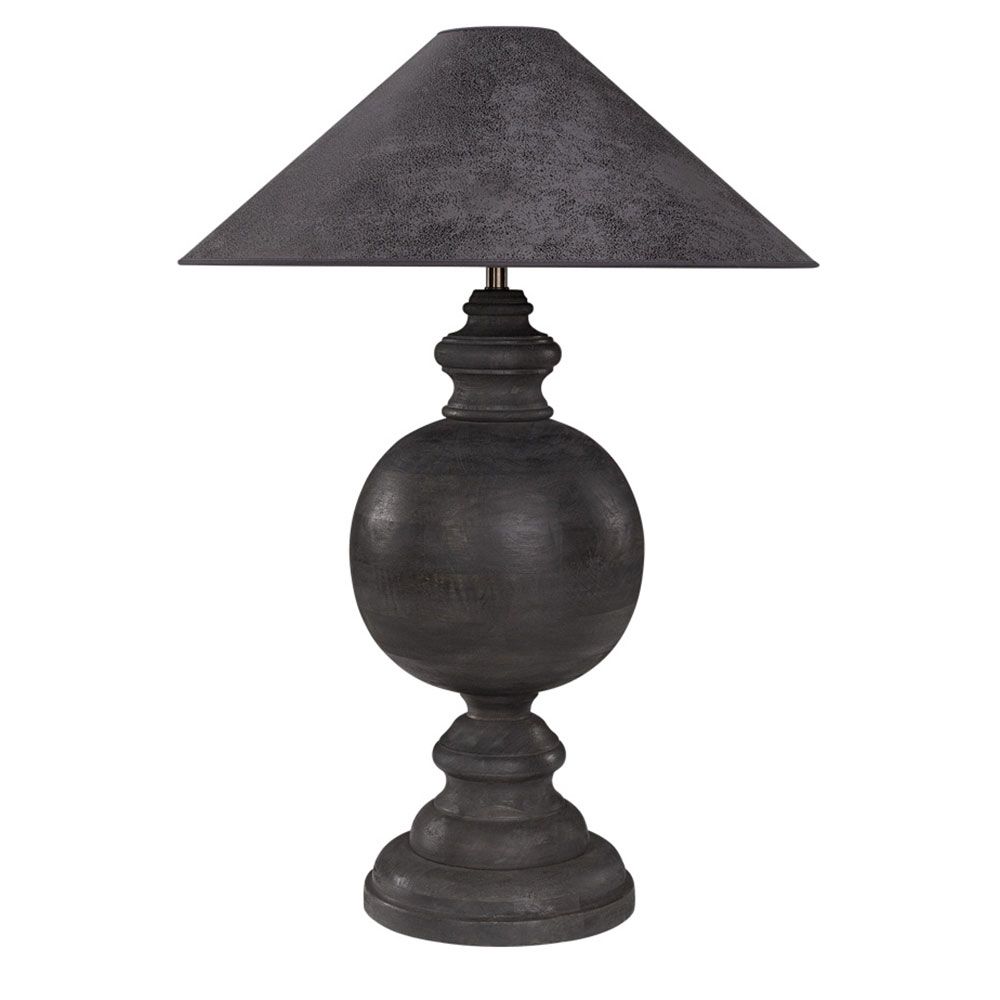 Lazio bordlampe Antique Wood Artwood