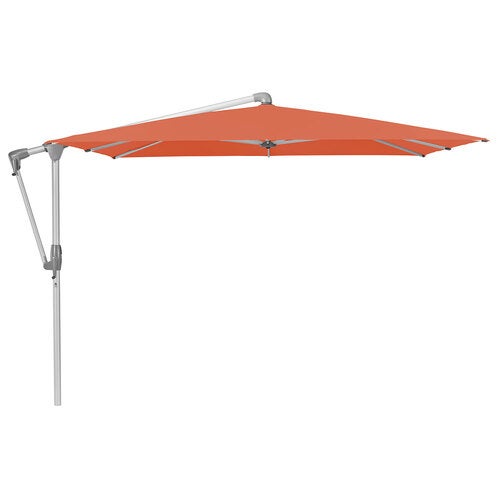 Sunwing Casa fritthengende parasoll 270 X 270 cm kat.5 anodisert alu / 660 Papaya Glatz