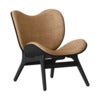 A Conversation Piece Lounge stol Black Oak/Sugar Brown