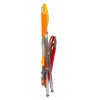 Spaghetti solstol pop yellow/orange/red/orange aluminium