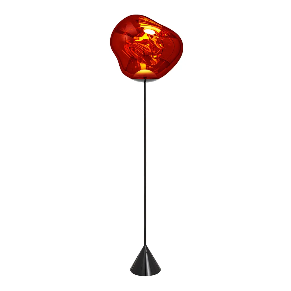 Melt Cone Slim Golvlampa Copper LED