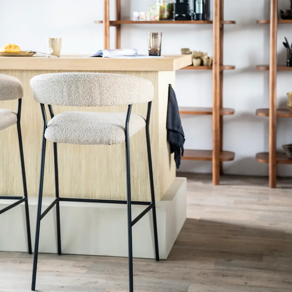 Luka Barstol - taupe Copenhagen