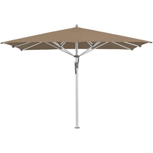 Fortello 350x350 cm parasoll alu Cat.5 805 Walnut