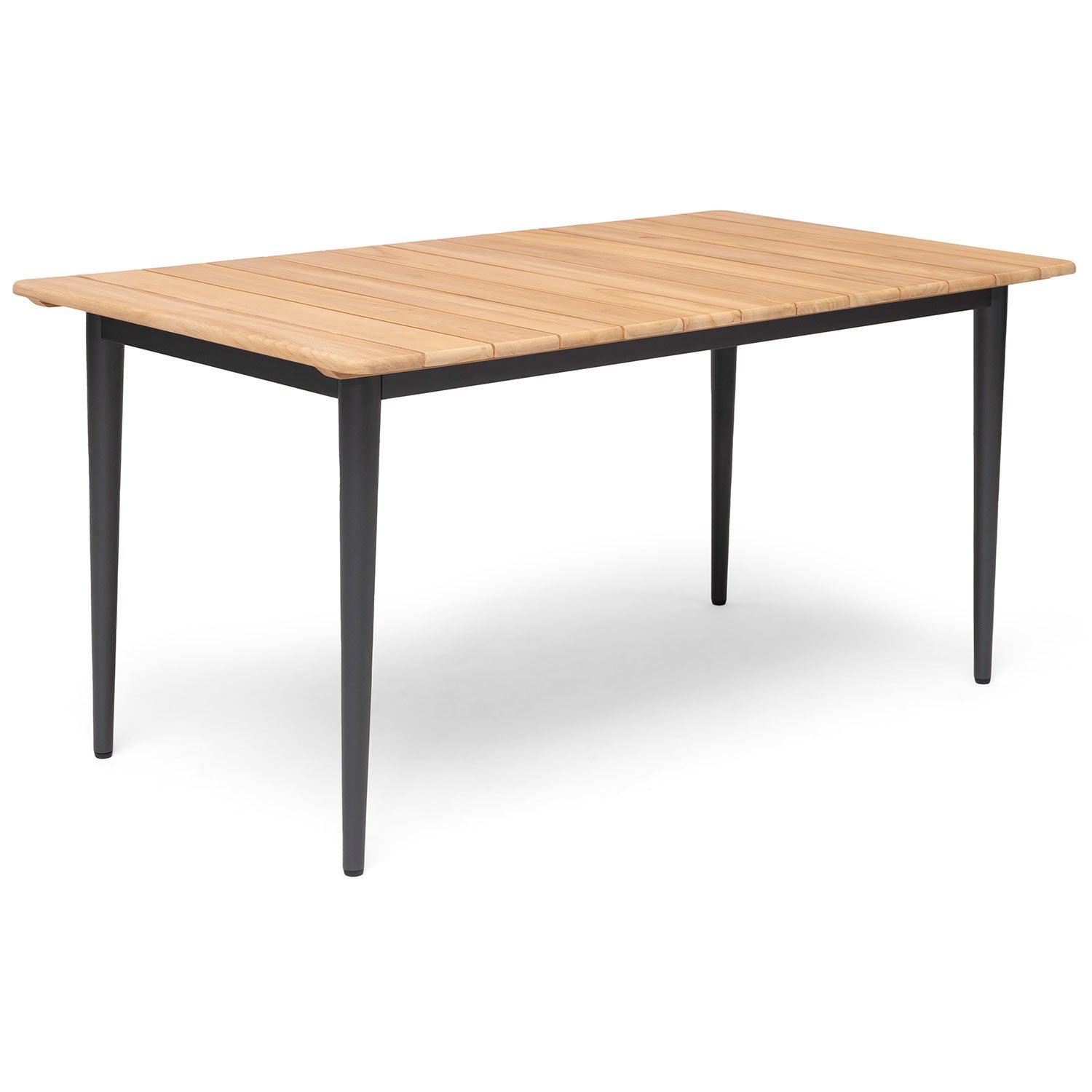 Lerdala spisebord 90x160 cm i brun aluminium 