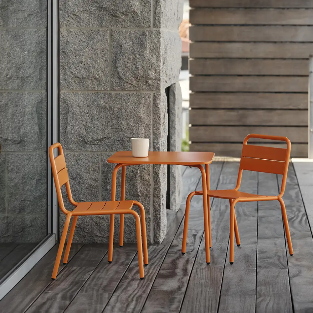 Nera kafébord barn orange