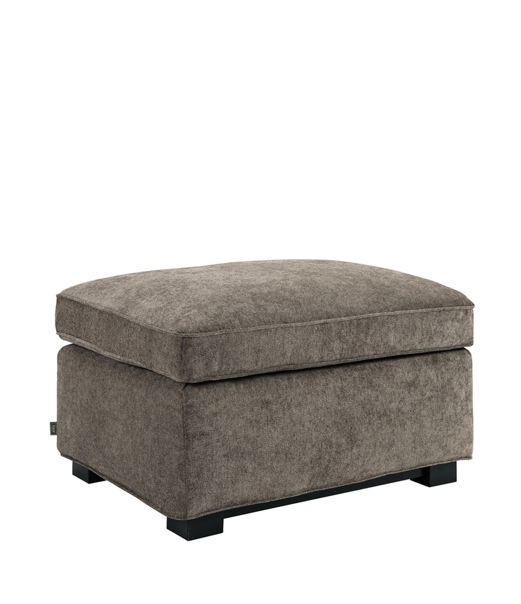Midtown Ottoman True Brown