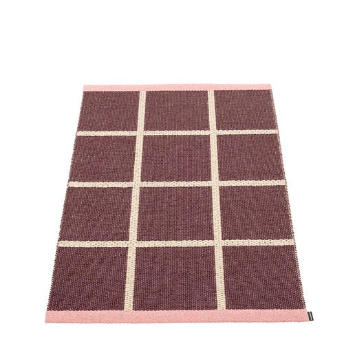 Vevd Teppe Criss Pop Burgundy