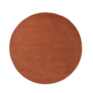 Stille Tufted Rug - Ø240 - Red Brown