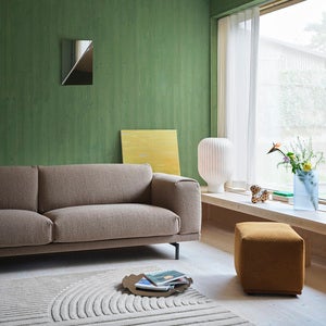 Rest Sofa 2-seter - Metallbase/Hearth6/Svart