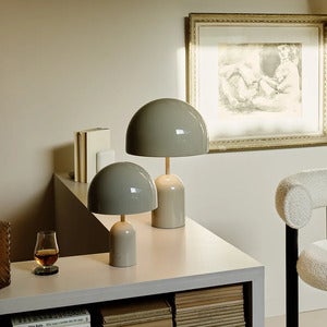 Bell Table Taupe LED