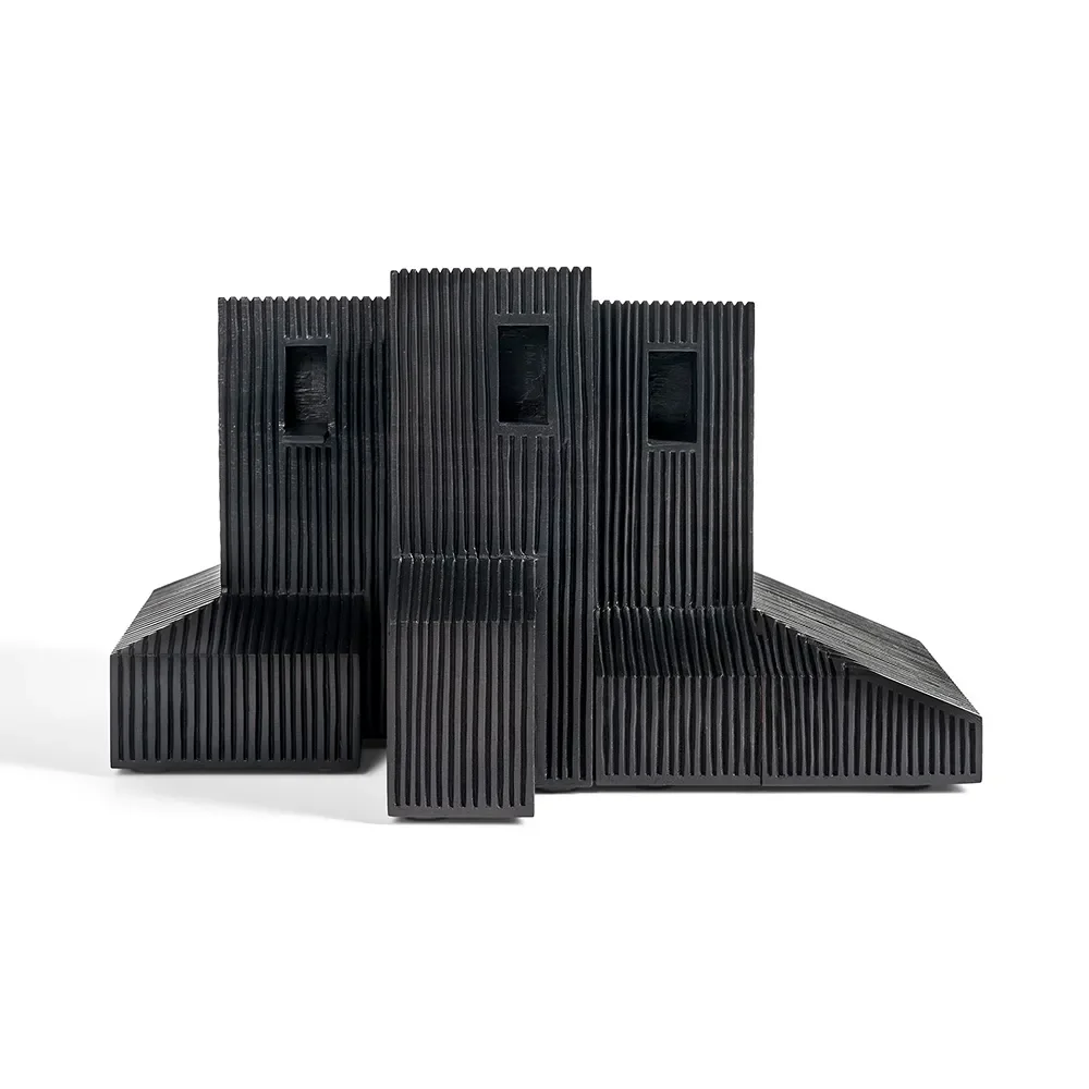 Modern farmhouse dekorasjon svart lakkert mahogni