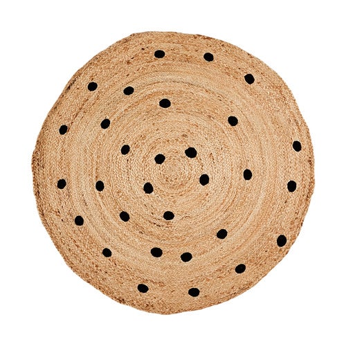 JUNI matte jute Ø100 cm