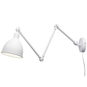 Bazar vegglampe l61,5-122 cm hvit