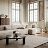 Catena Sofa Center L100 - Wool Boucle - Natural