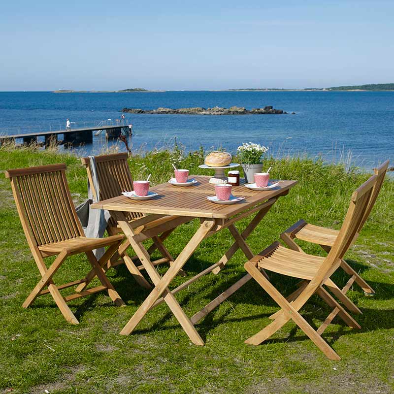 Turin spisestol teak