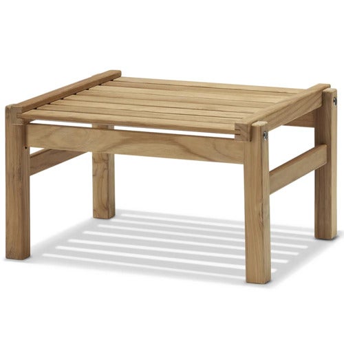 55x55cm skammel teak 