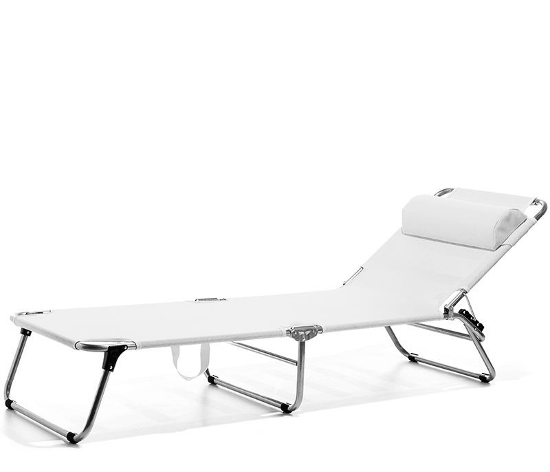 Amigo solseng orange aluminium/textilene 