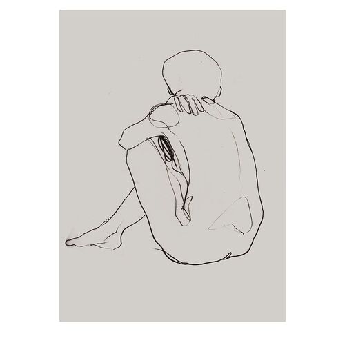 Anna Bülow poster Flow 7 30x40 cm