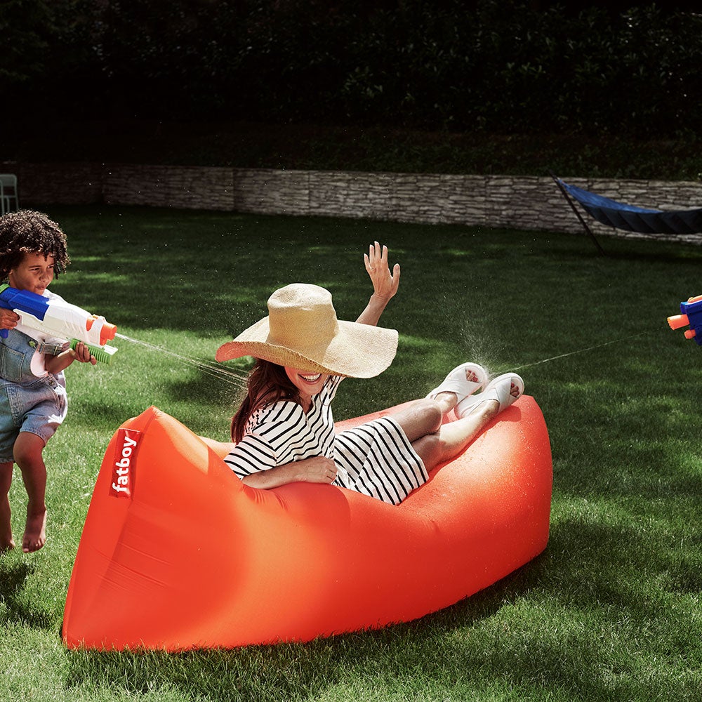 Lamzac oppblåsbar divan jungle green 