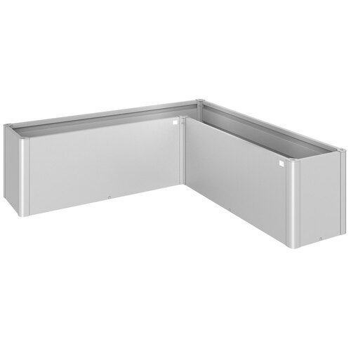 Belvedere plantebed midi size l200 metallic sølv Biohort