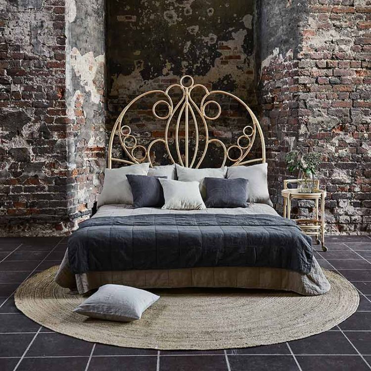 Senggavl Natalia 180 cm i Natur Rattan