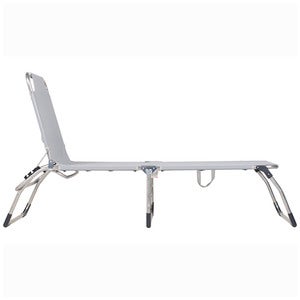 Amigo solseng xxl grey aluminium/textilene 