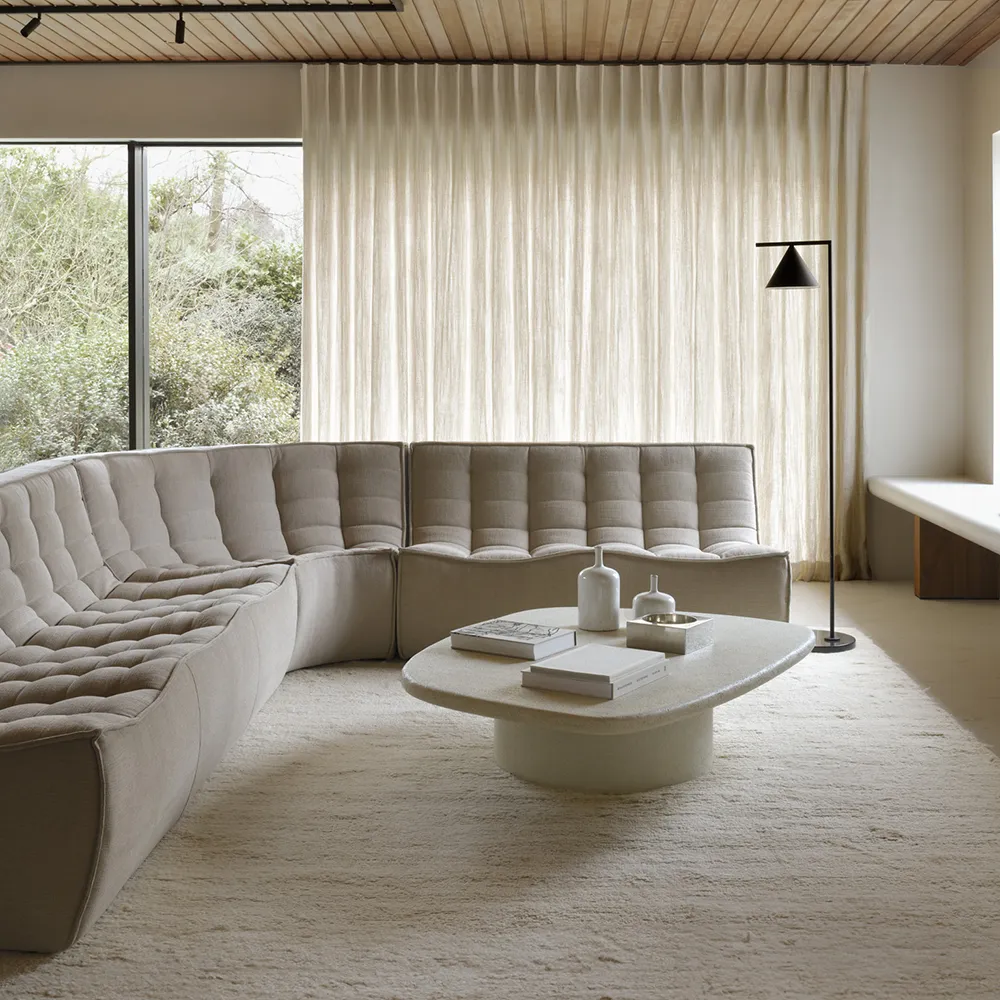 N701 2-seters sofa Ecru