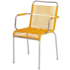 Mya armlenestol yellow 