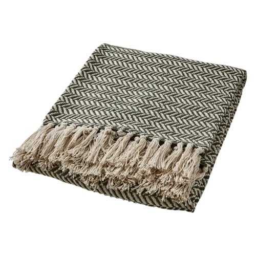 ANNA Pledd Green/off white