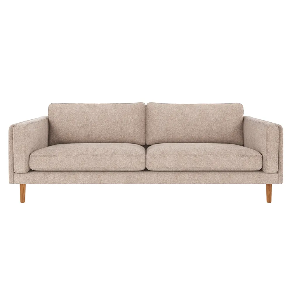 Rowico Home, Braden 3-seter sofa eikben/lys beige Rowico Home, Braden 3-seter sofa eikben/lys beige