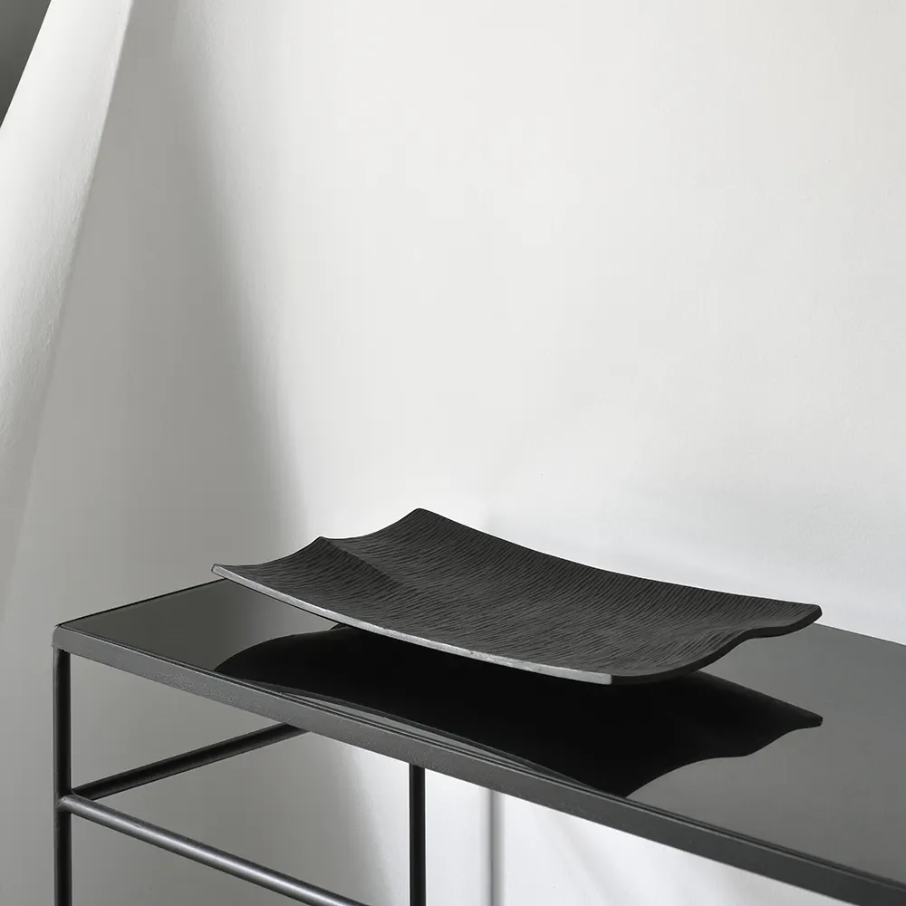 Japan brett sortlakkert mahogni