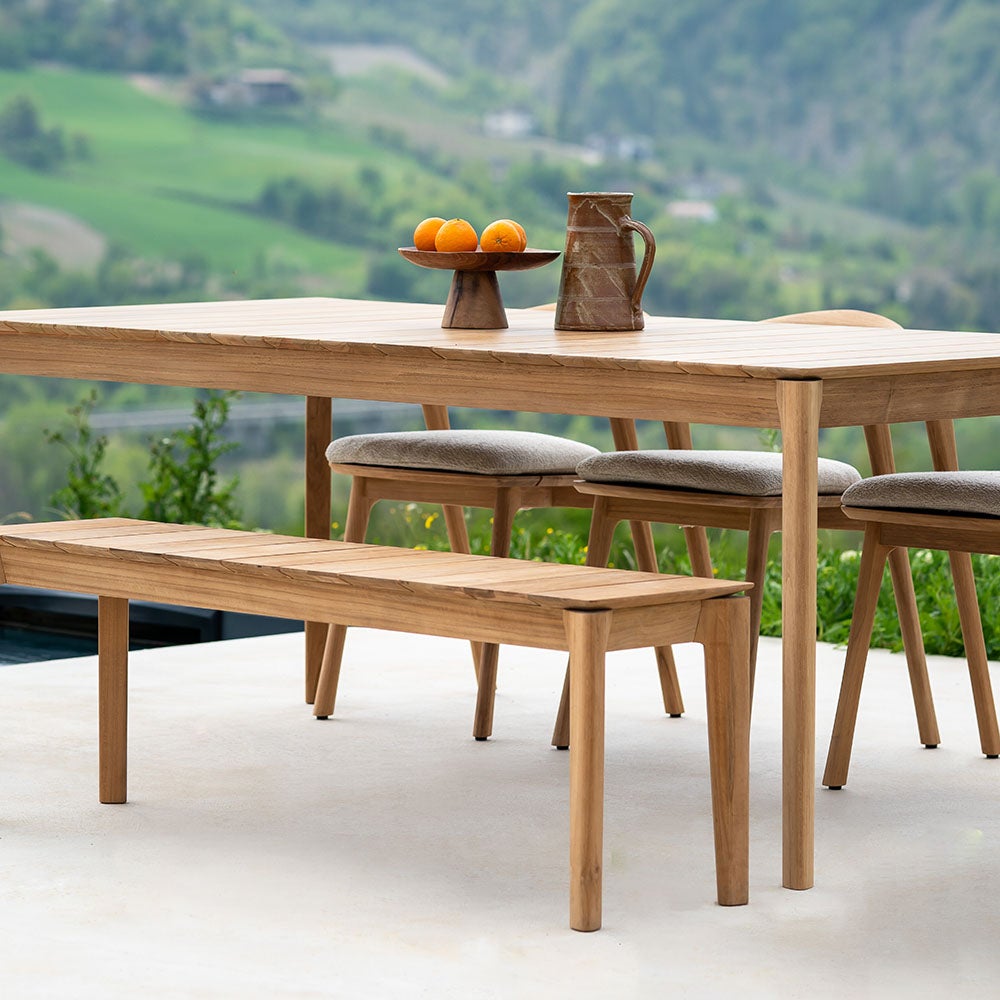 Bok Benk Teak 162x35 cm