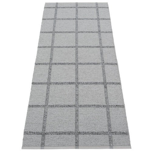 Ada teppe 70x225 cm grey / granit metallic