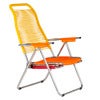 Spaghetti solstol pop yellow/orange/red/orange aluminium