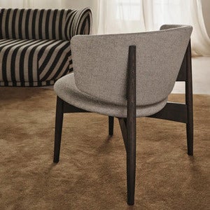 Herman Loungestol Boucle - Beech/Sand