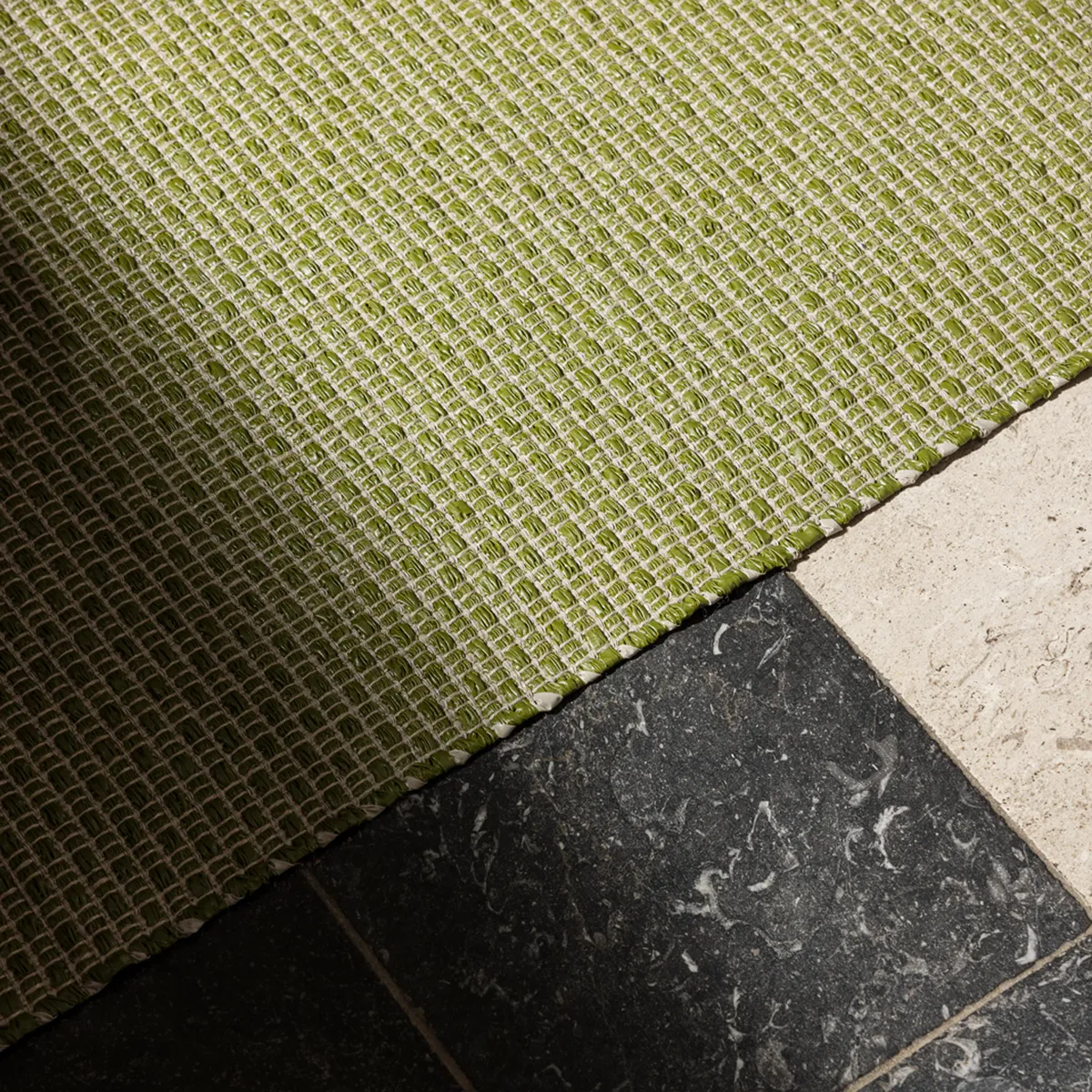 Vaskbar Plastmatte NILS Dark Olive 70x120 cm