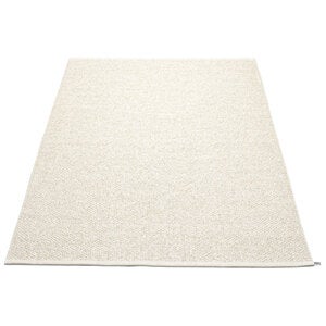 Svea matte 140x220 cm champagne metallic / vanilla 