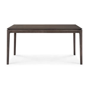 Bok Spisebord 90x160-240 cm Brunlakkert eik