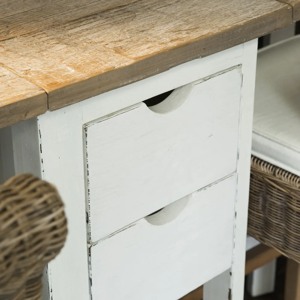  Wooster Sammenleggbar bord, 50/180x80 cm