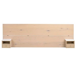 Whitmore sengegavl 240x79 cm hvitpigmenterad eik