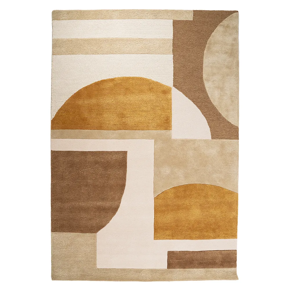 Teppe Kazi Mustard 190x290 cm