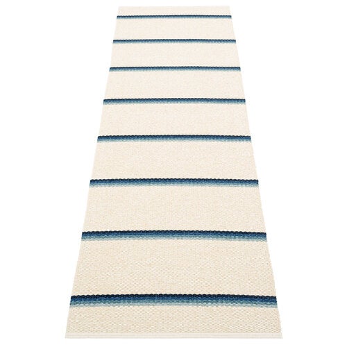 Olle matte 70x240 cm blue / background vanilla 