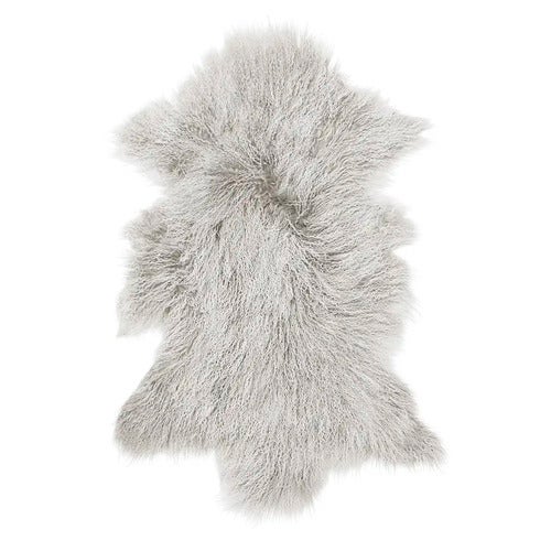 Shansi Saueskinn 55x95 cm Lightgrey