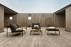 Avon fotskammel mørkegrønn