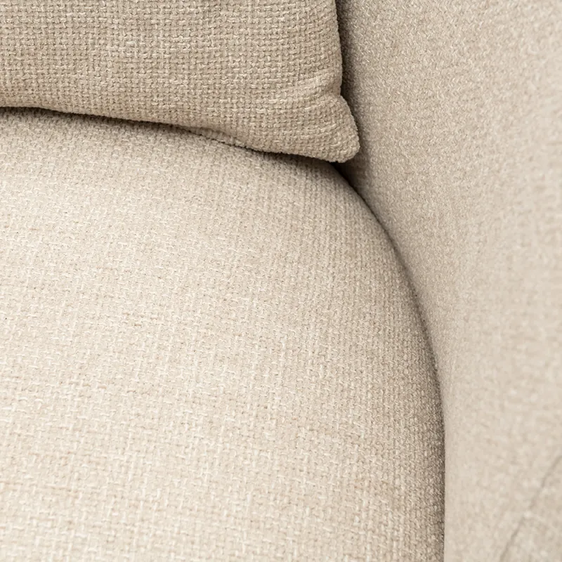 Roterende lenestol Leonardo Glossy Flax