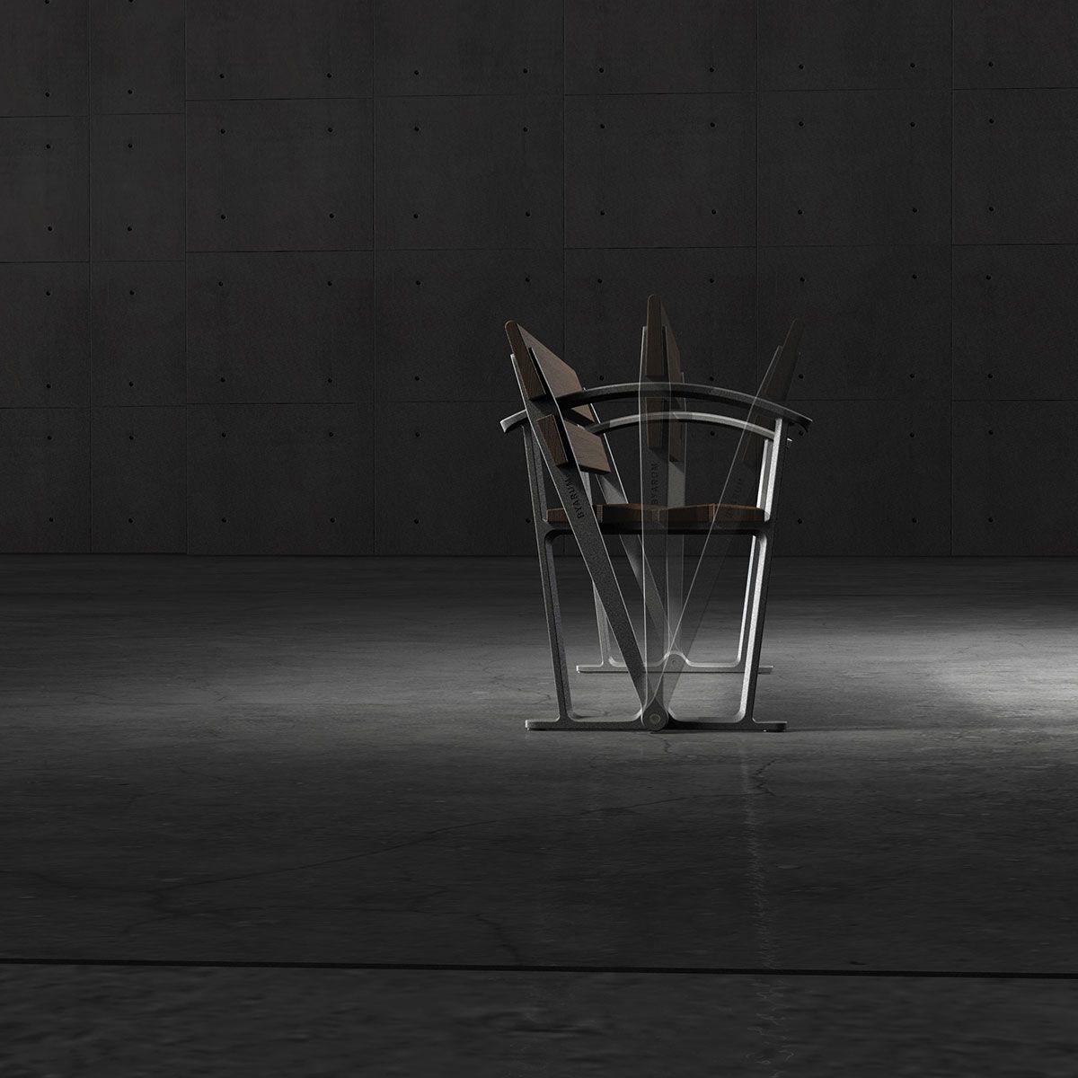 Waterloo svart aluminium Byarums Bruk