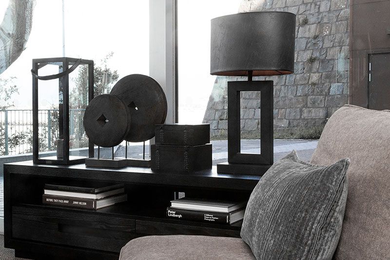 Troya Decor S svart Artwood