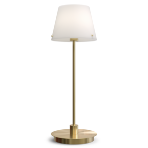 Gil il Grande bordlampe satin messing G9