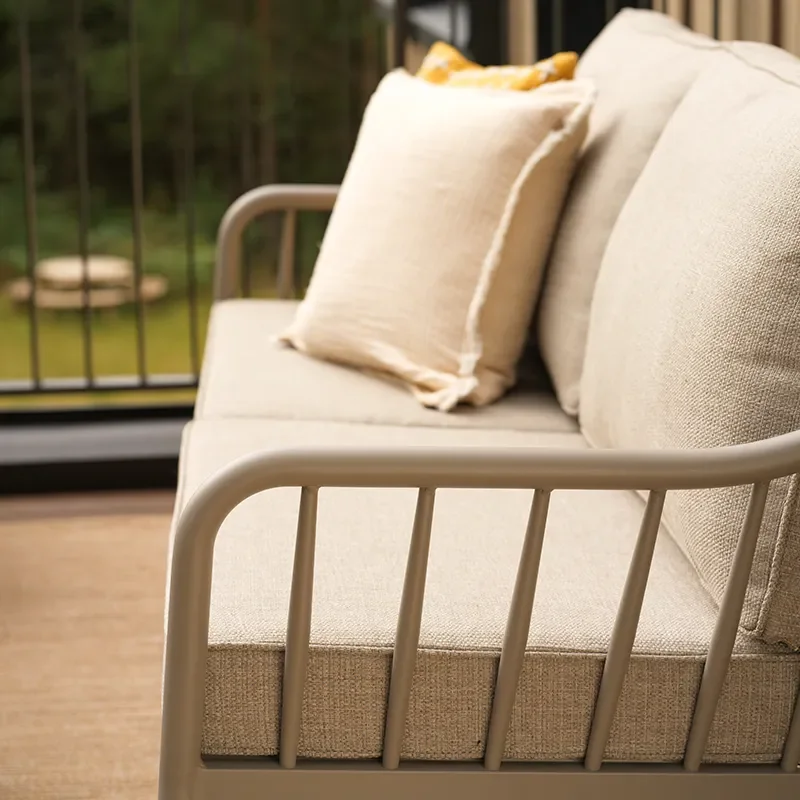 Coleville 3-sits soffa Khaki/Burlap Beige