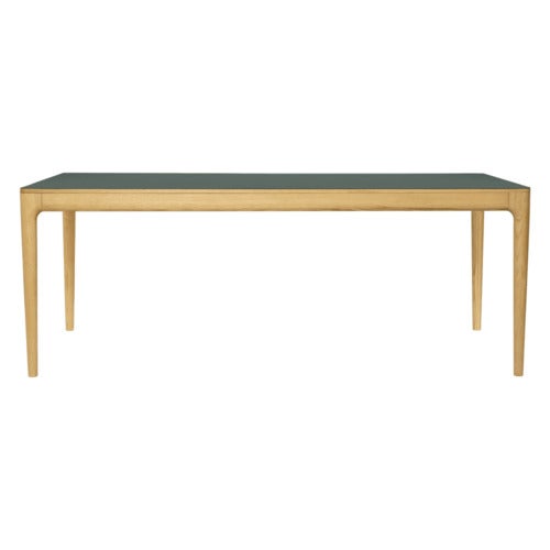 Heart'n'Soul Spisebord 200/300x90x75 Eik/
mosegrønn
